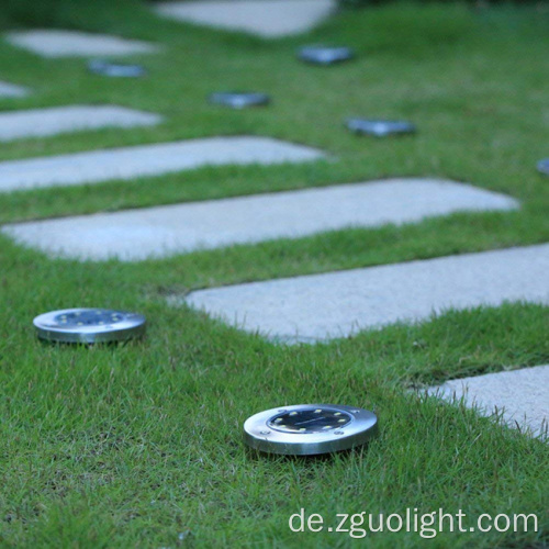 Gardenlicht 4 LED Solarbetriebene Rasenleuchten